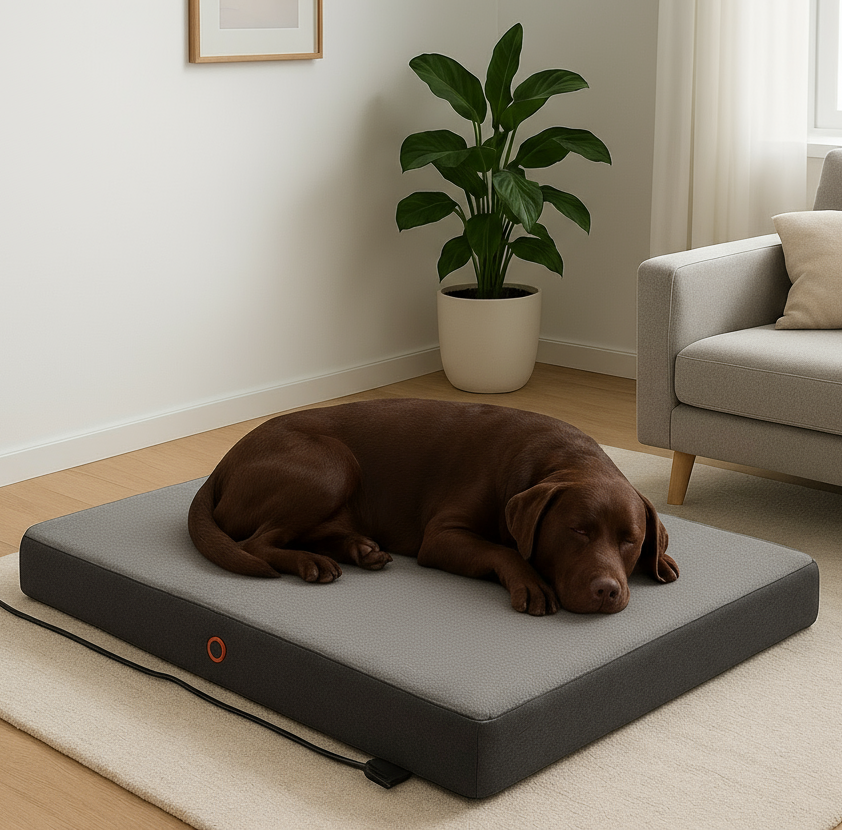 Luxury Heated Dog Bed