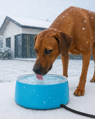 Outdoor Heated Pet Water Bowl