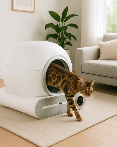 Smart Automatic Cat Litter Box