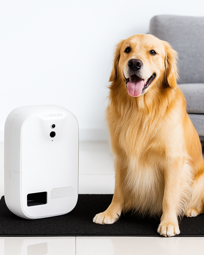 Pet Monitoring Camera With Treat Dispenser